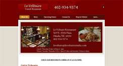 Desktop Screenshot of levoltaireomaha.com